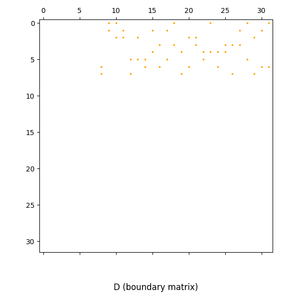 D (boundary matrix)